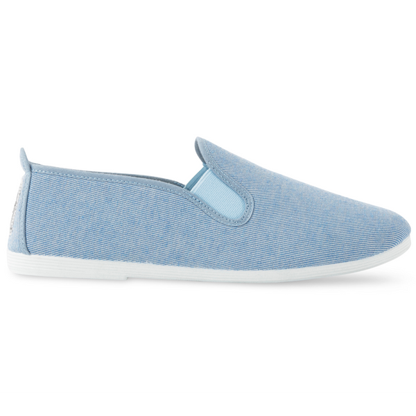 Light blue slip on sale ons