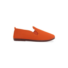 Kids Orange Pamplona Slip on Plimsoll
