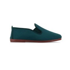 Kids Teal Pamplona Slip on Plimsoll