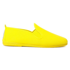 Womens Yellow Guadix Slip on Plimsoll