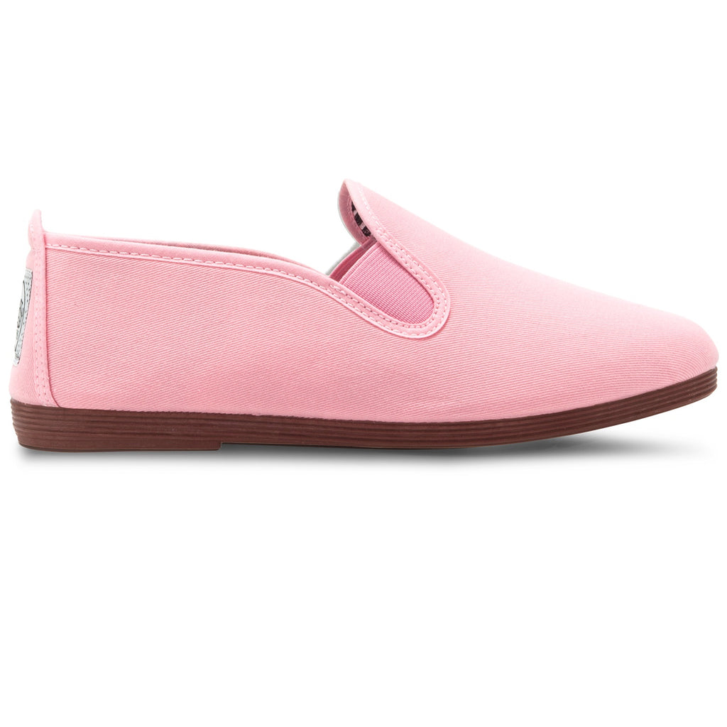 Womens Baby Pink Arnedo Slip on Plimsoll