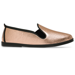 Womens Metallic Bronze Arturo Slip on Plimsoll