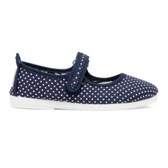 Kids Print Navy Bailen Mary Jane Plimsoll