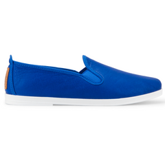 Mens Cobalt Madrid Slip on Plimsoll