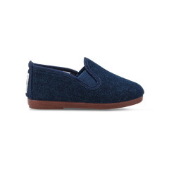 Kids Denim Pamplona Slip on Plimsoll
