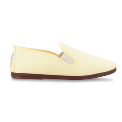 Womens Pastel Yellow Arnedo Slip on Plimsoll