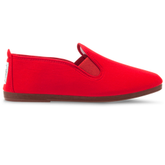 Mens Red Arnedo Slip on Plimsoll