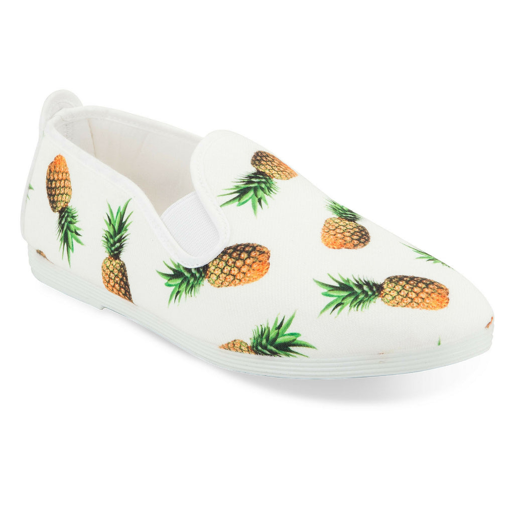 Pineapple vans slip ons online