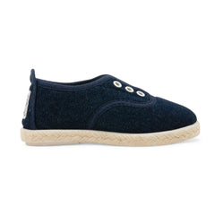 Kids Denim Goloso Slip on Espadrille Plimsoll